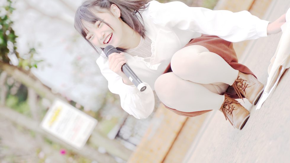 【4K/α7Ⅲ】松山あおい /アイドル 津田沼モリシア 野外ステージ 2020/01/25 ※松山あおいは当人より撮影許可出てます。 14:34（色調編集版）