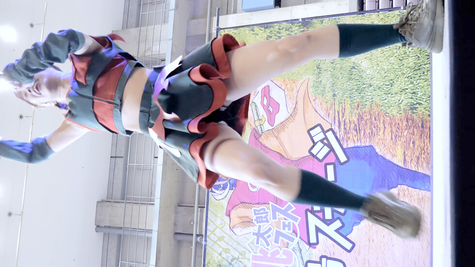 4K/60P アイドル SOMOSOMO① 桃太郎フェス2024 鬼ヶ島ステージ 3月20日 Japanese female idol group 04:49（色調編集版）