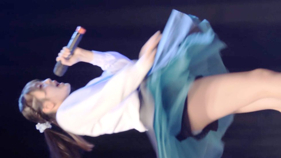 空豆 かれん ( Re:five ) 朝からカツカレー ( 4K/60P SPAフェス4/七夕ライブ アイドル 縦動画 推しカメラ ) 01:14（色調補正版）