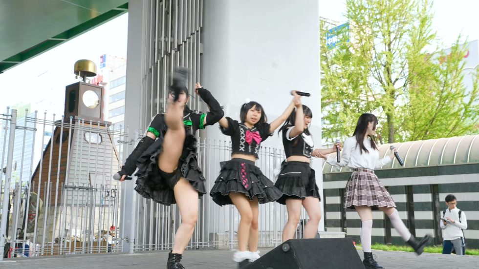 仮面学園 20250419@若宮広場 04:46