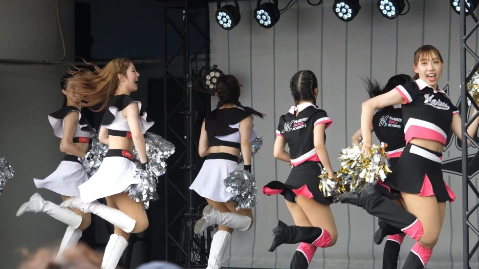 M☆Splash!!とマリーンズダンスアカデミー ユースクラス「We Love Marines」 00:37