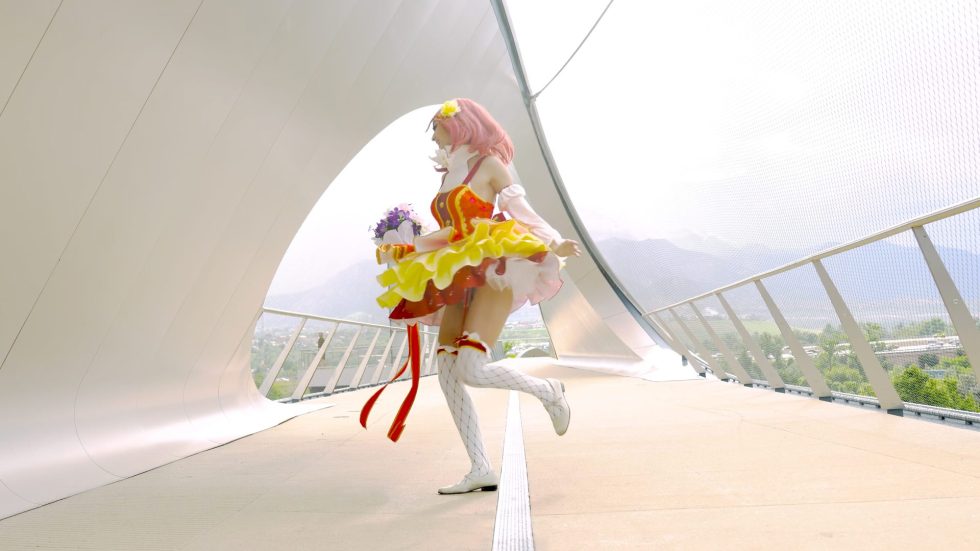 [Cosplay Dance Cover] Soshite Saigo no pēji niwa [Maki Solo] 00:15（色調編集版）
