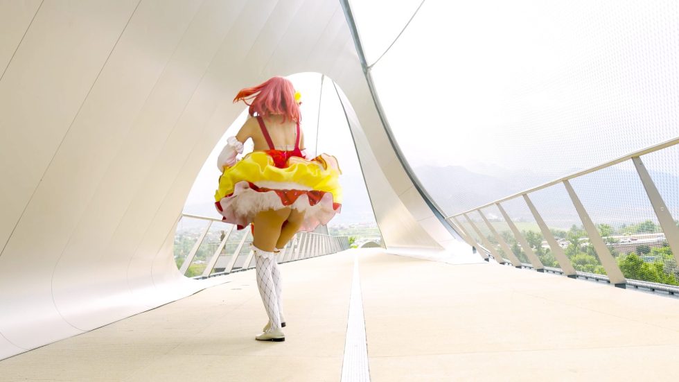 [Cosplay Dance Cover] Soshite Saigo no pēji niwa [Maki Solo] 00:16（色調編集版）