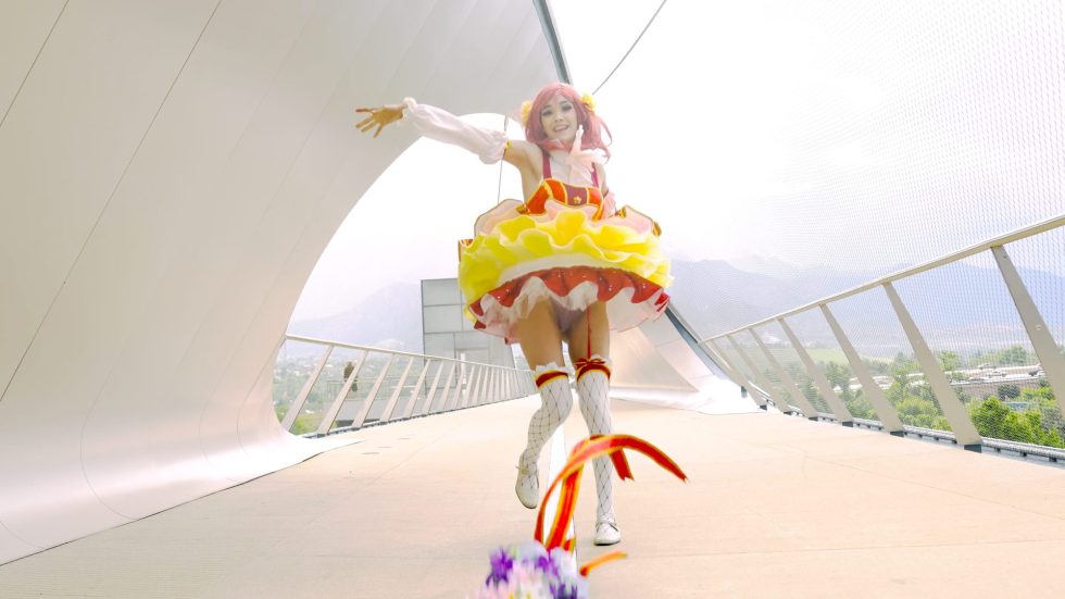 [Cosplay Dance Cover] Soshite Saigo no pēji niwa [Maki Solo] 00:19（色調編集版）