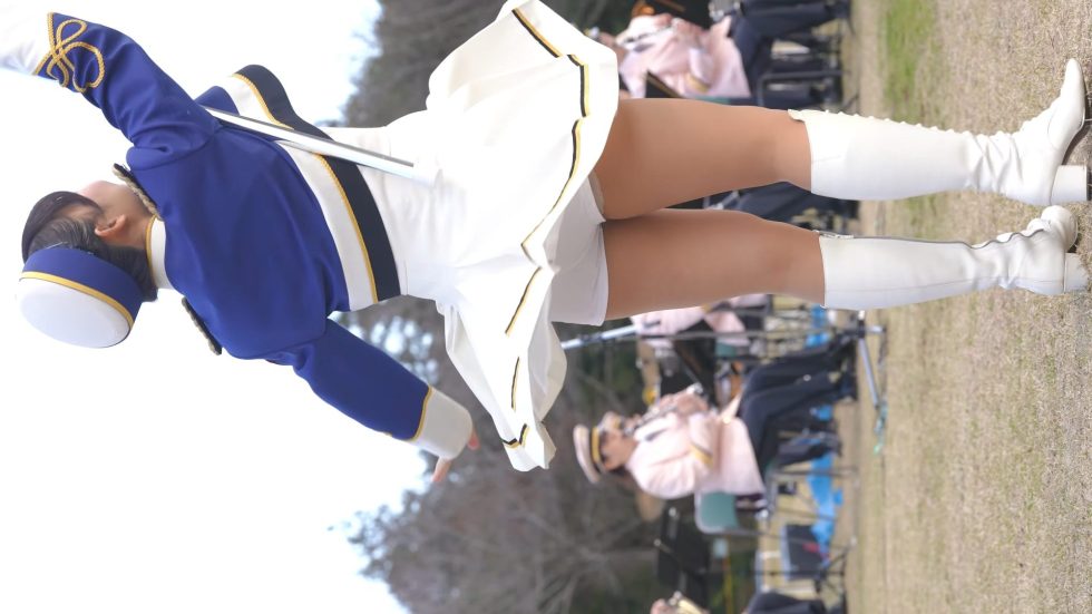 神奈川県警察音楽隊カラーガード/縦動画[4K/60P]おだわら諏訪の原公園/2024.03.10 00:38
