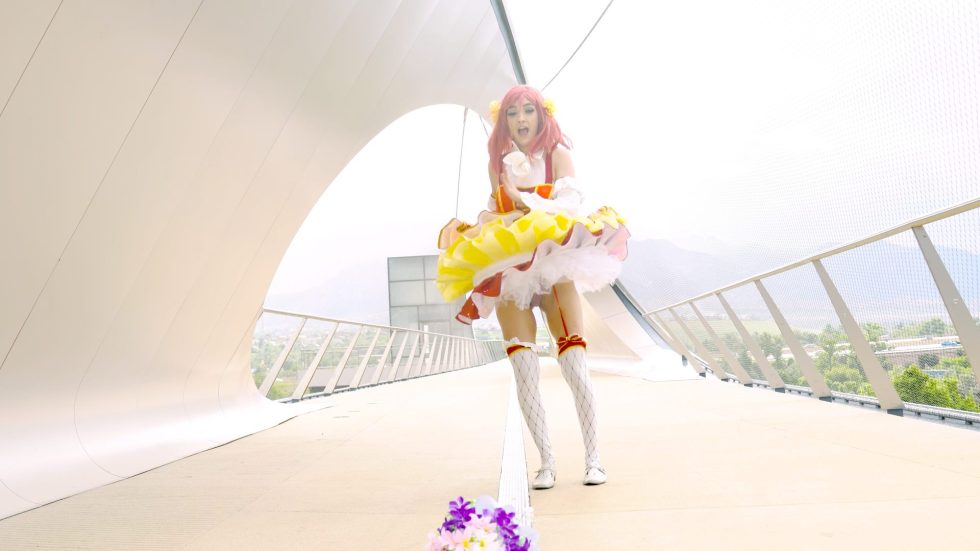 [Cosplay Dance Cover] Soshite Saigo no pēji niwa [Maki Solo] 00:47（色調編集版）