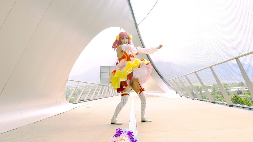 [Cosplay Dance Cover] Soshite Saigo no pēji niwa [Maki Solo] 00:51（色調編集版）