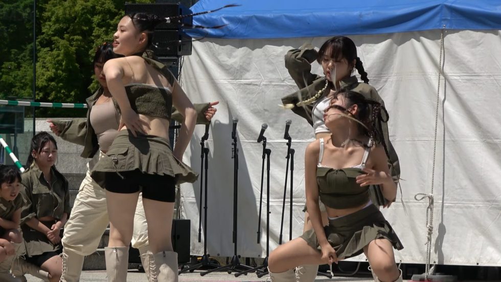 圧巻のパフォーマンス！ガールズダンス①　C0727 00:59