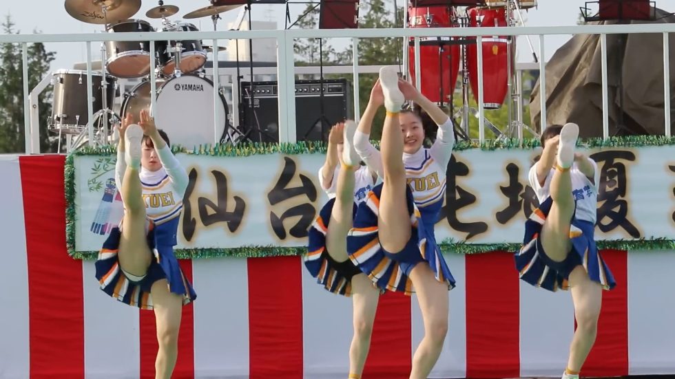 【チアガール】　チアダンス　大学　高校　かわいい　Part6　#チア #チアダンス #チアリーダー 01:10