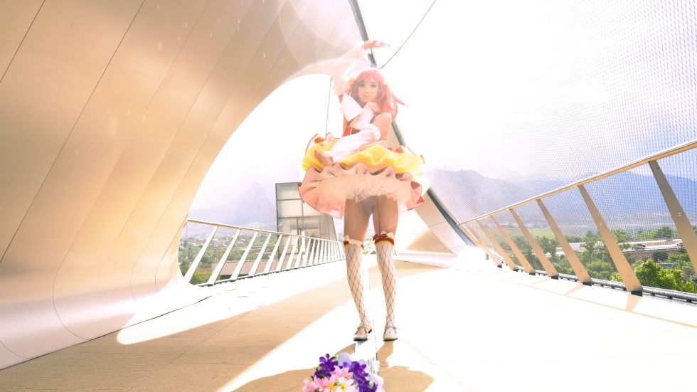 [Cosplay Dance Cover] Soshite Saigo no pēji niwa [Maki Solo] 01:35