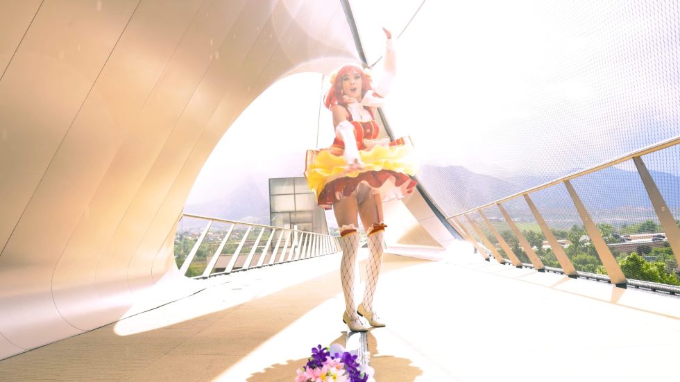 [Cosplay Dance Cover] Soshite Saigo no pēji niwa [Maki Solo] 01:37