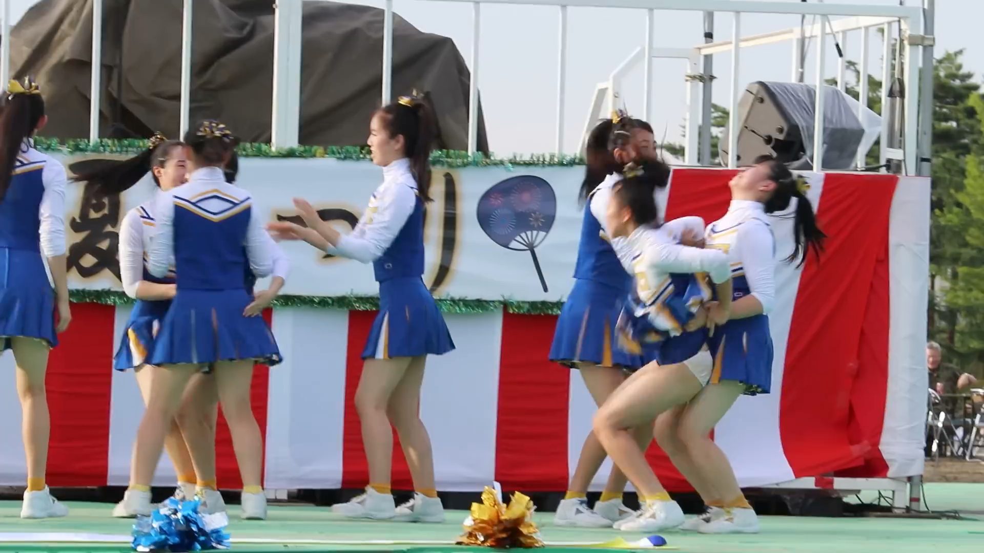 【チアガール】　チアダンス　大学　高校　かわいい　Part6　#チア #チアダンス #チアリーダー 01:53