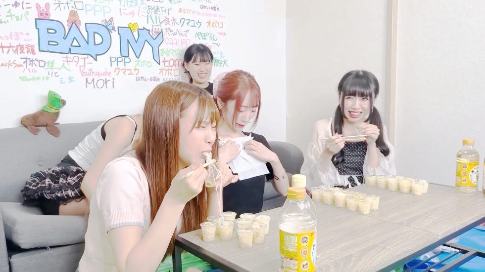 絶対に吐いてしまう酢そうめん早食い対決やったら地獄すぎたww 08:21（色調編集版）