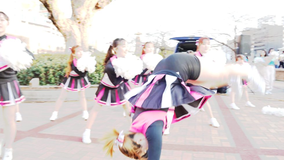 九産大 Vigorous /Mickey　チアリーディング 清流公園2024【4K60P】 02:00（色調編集版）