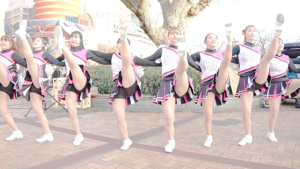 九産大 Vigorous /Mickey　チアリーディング 清流公園2024【4K60P】 03:04-001（色調編集版）