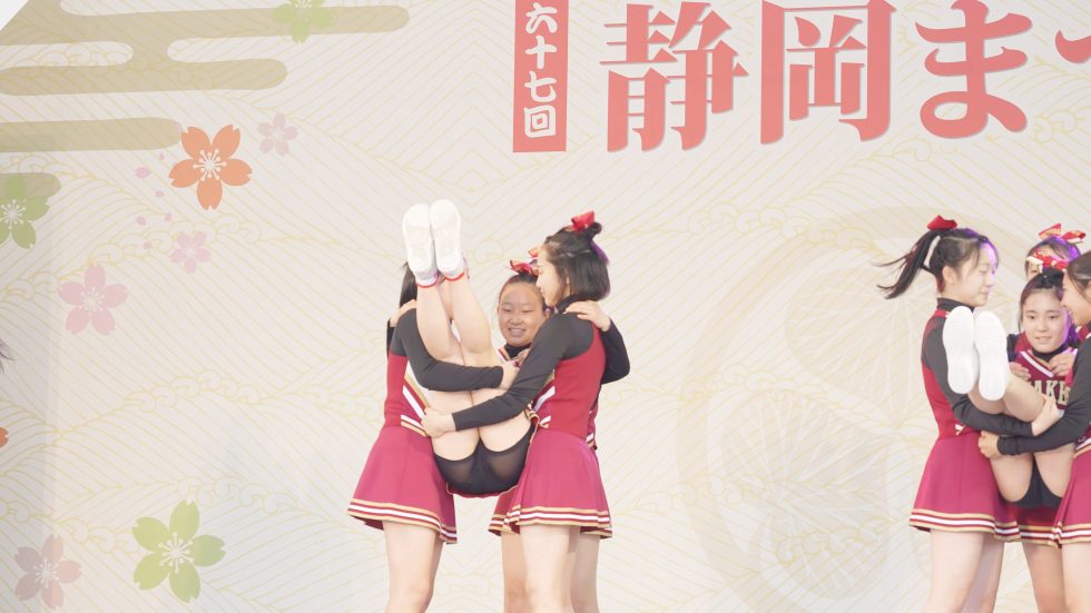 高校チアリーディング部01⚾high school students💚cheerleading 2023 00:46（色調編集版）