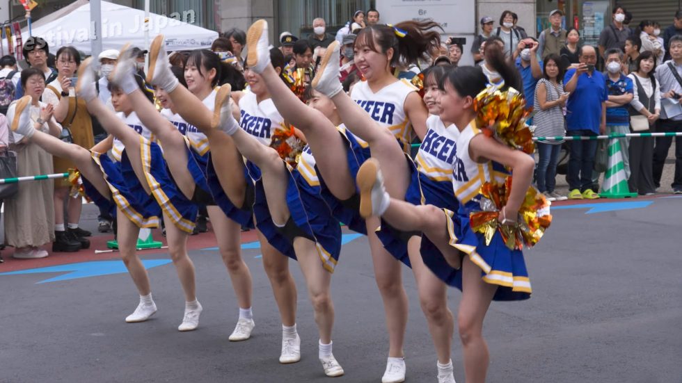 松戸まつり イン2024 バトン部ステージ① 01:18