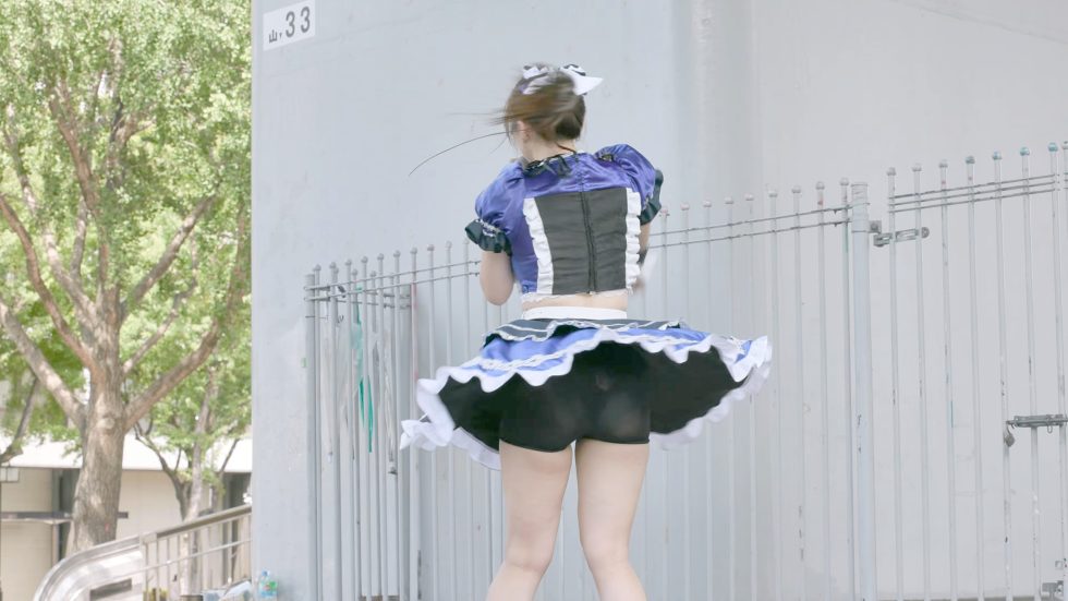 白川ゆな 20250802@若宮広場 06:26（色調編集版）