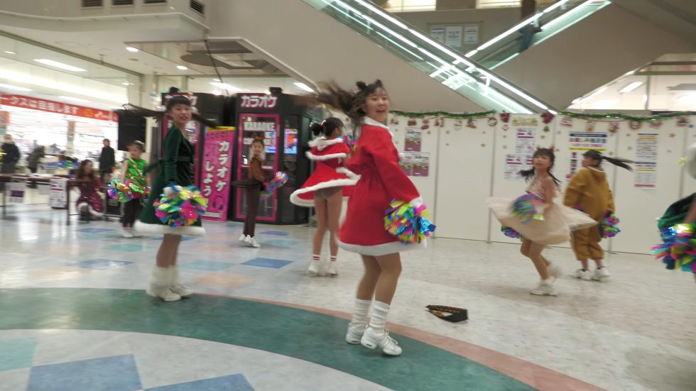 【チアダンス】 ⑤ Glitter★X'mas performance 2024.12.15 ちとせモール 00:49