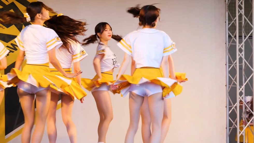 [4Kチア]Honeys ハニーズ FAN! FUN! STAGE チアガール パフォーマンス / 福岡ソフトバンクホークス / 日本シリーズ第4戦 2024年10月30日 ② 00:34
