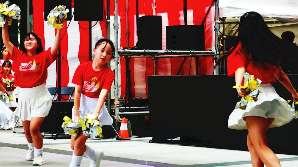 チアダンス JULIA CHEER DANCE SCHOOL 浜松どまんなか盆フェス2025 00:37（色調編集版）