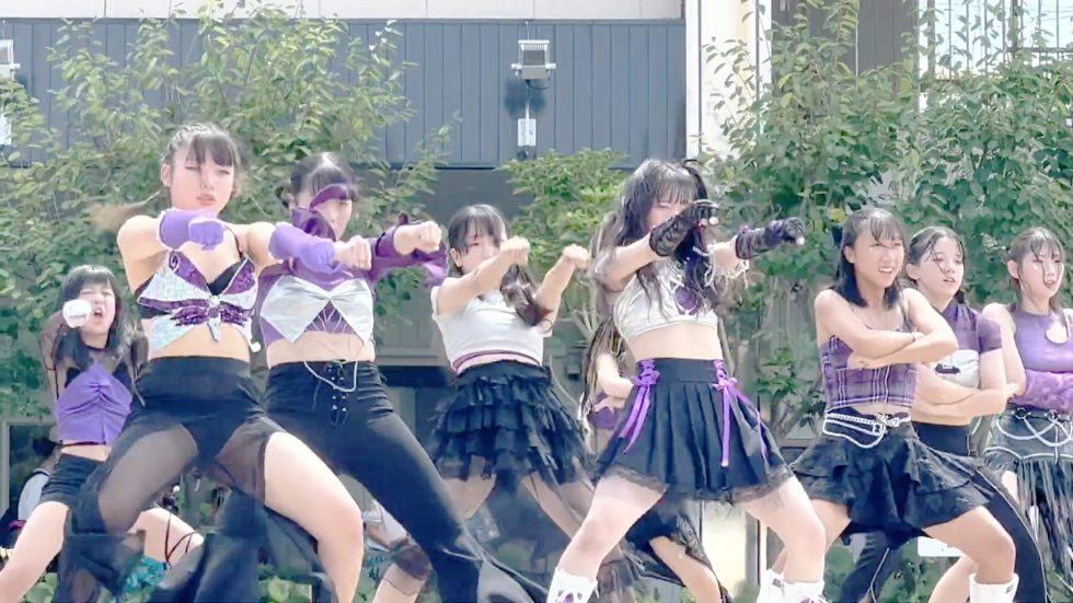 横　K-POP PICKUP ← UNITYDANCEGROUP ③ 220821 がいな祭/米子駅前だんだん広場 00:49（色調編集版）