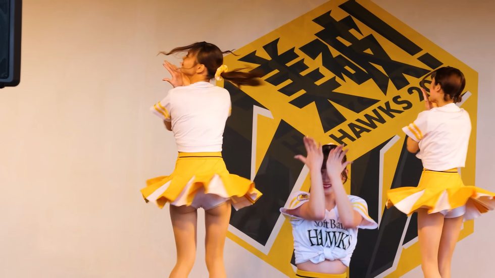 [4Kチア]Honeys ハニーズ FAN! FUN! STAGE チアガール パフォーマンス / 福岡ソフトバンクホークス / 日本シリーズ第4戦 2024年10月30日 ② 00:51
