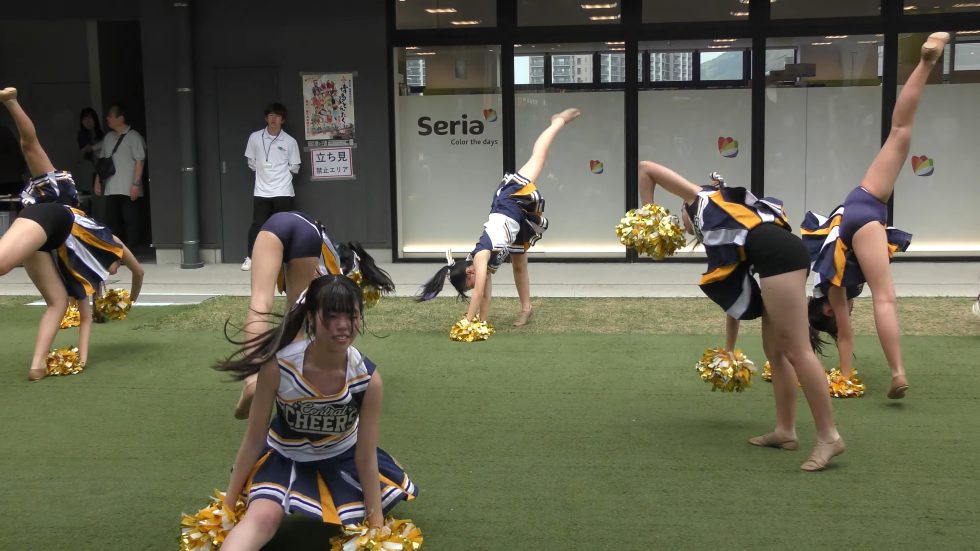 チアダンス博多どんたく2024年cheer dance 01:17