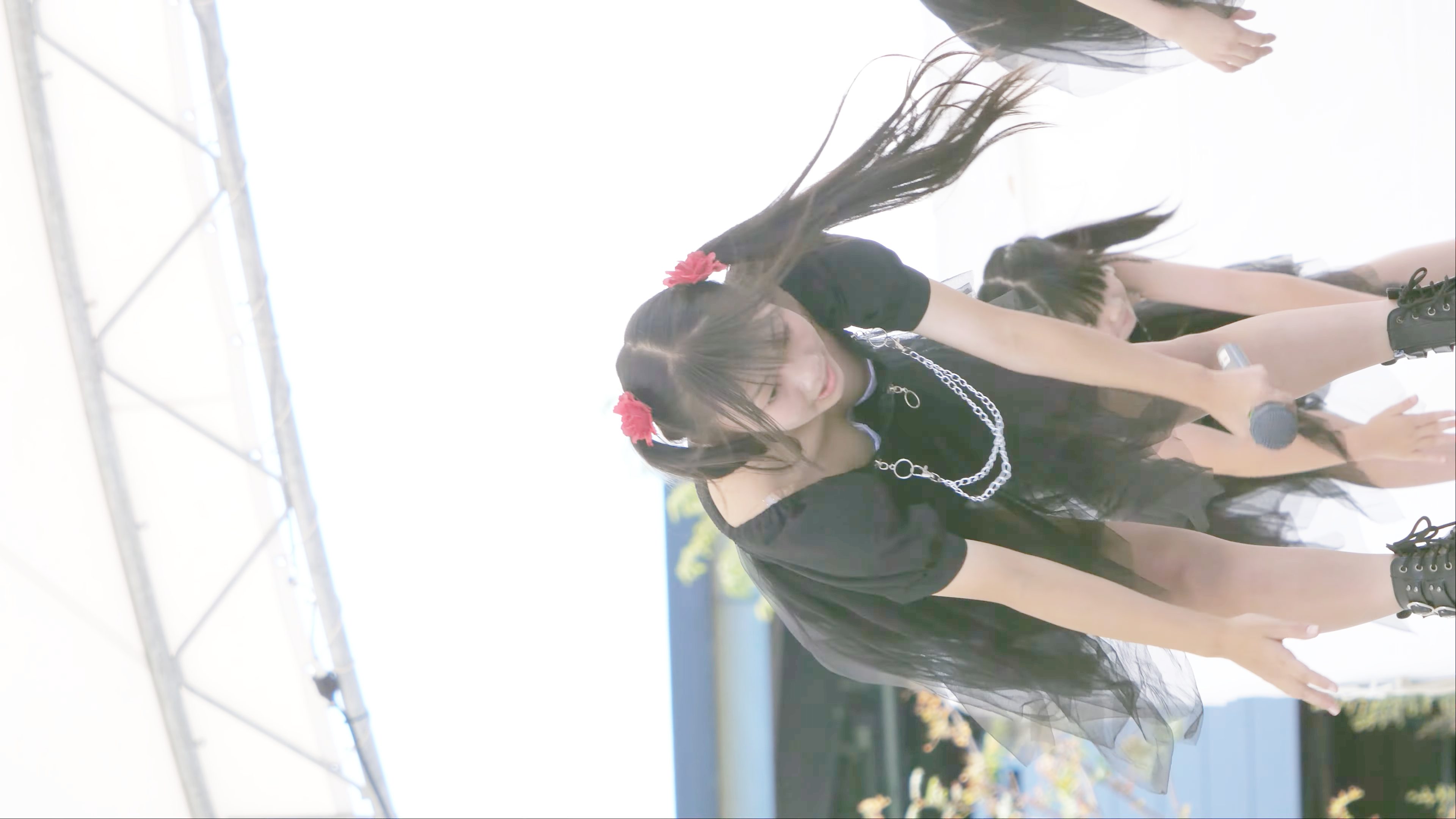 IM Zip(アイムジップ) 「SING A SONG」(オリジナル曲) ふるさと商工まつり in 射水 1曲目 縦動画 2023年9月3日 01:43（色調編集版）