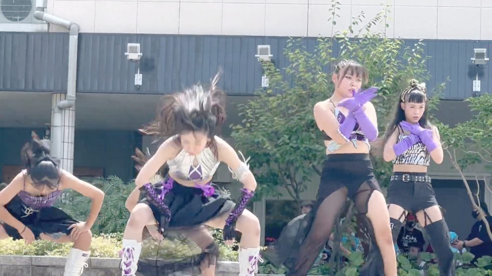横　K-POP PICKUP ← UNITYDANCEGROUP ③ 220821 がいな祭/米子駅前だんだん広場 02:58（色調編集版）