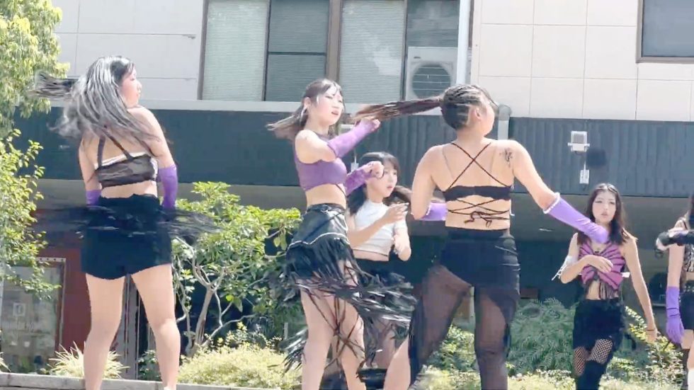 横　K-POP PICKUP ← UNITYDANCEGROUP ③ 220821 がいな祭/米子駅前だんだん広場 03:31（色調編集版）