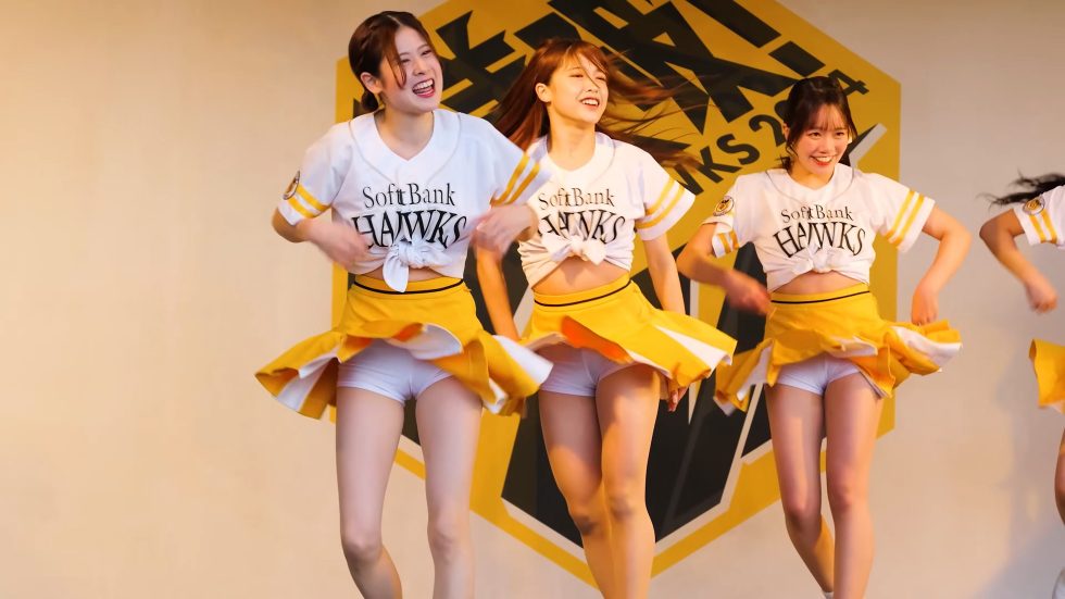 [4Kチア]Honeys ハニーズ FAN! FUN! STAGE チアガール パフォーマンス / 福岡ソフトバンクホークス / 日本シリーズ第4戦 2024年10月30日 ② 06:33