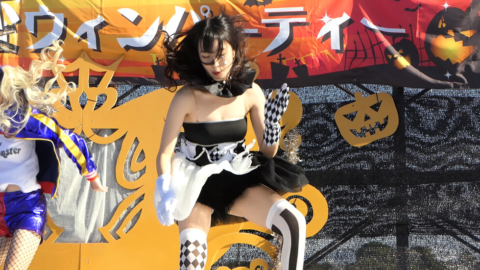 Cutie Berry（キューティーベリー）「O.O」in 三毛門駅『県境をこえて電車でハロウィン2022』2022/10/30 00:39