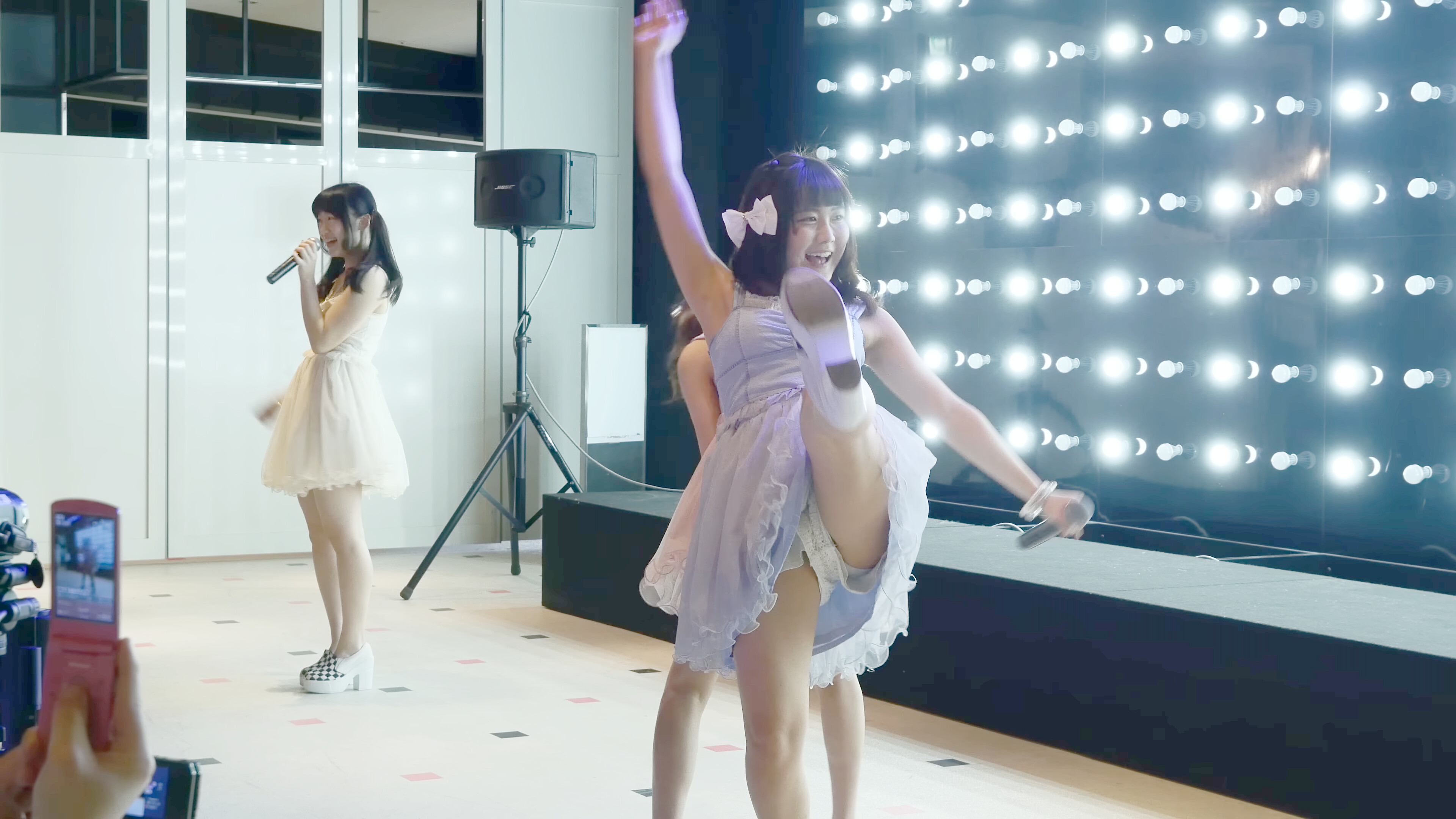 【4K】MissCarat(ミスカラット)「In the sky」 ノルベサ アイドルLIVE (15 04 25) 00:43（色調編集版）