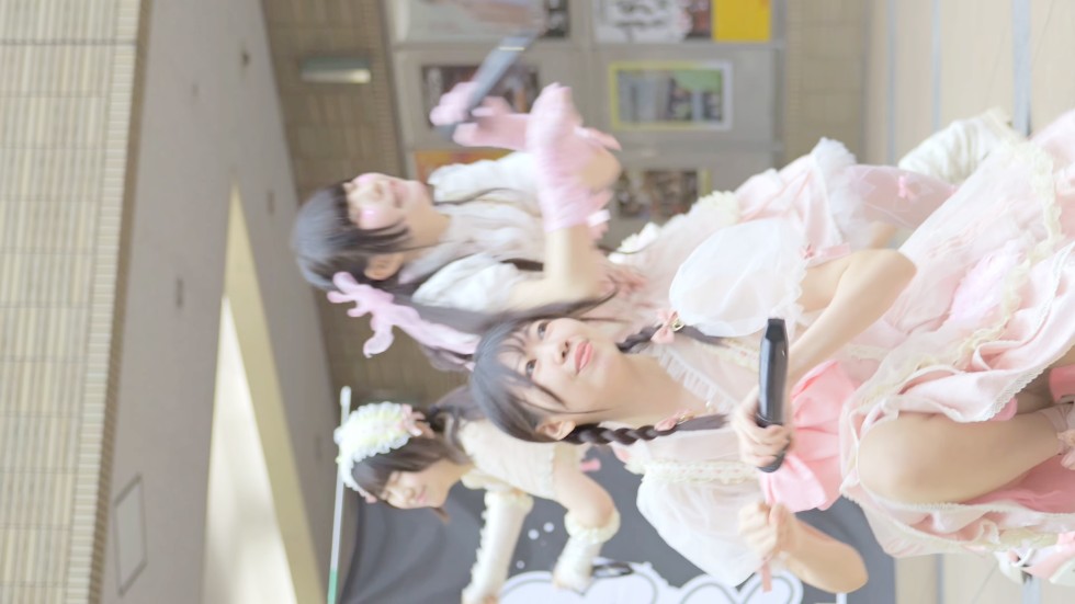 4k/60pアイドル プラリオン② 押忍フェス4.13～湊町リバープレイス2025 Japanese female idol group 03:06（色調編集版）