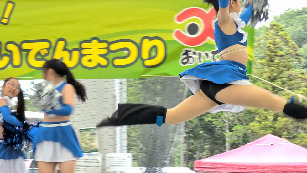 【神ダンス④】かわいいチアダンサー/チアダンスステージ/cheer dance performance 01:32