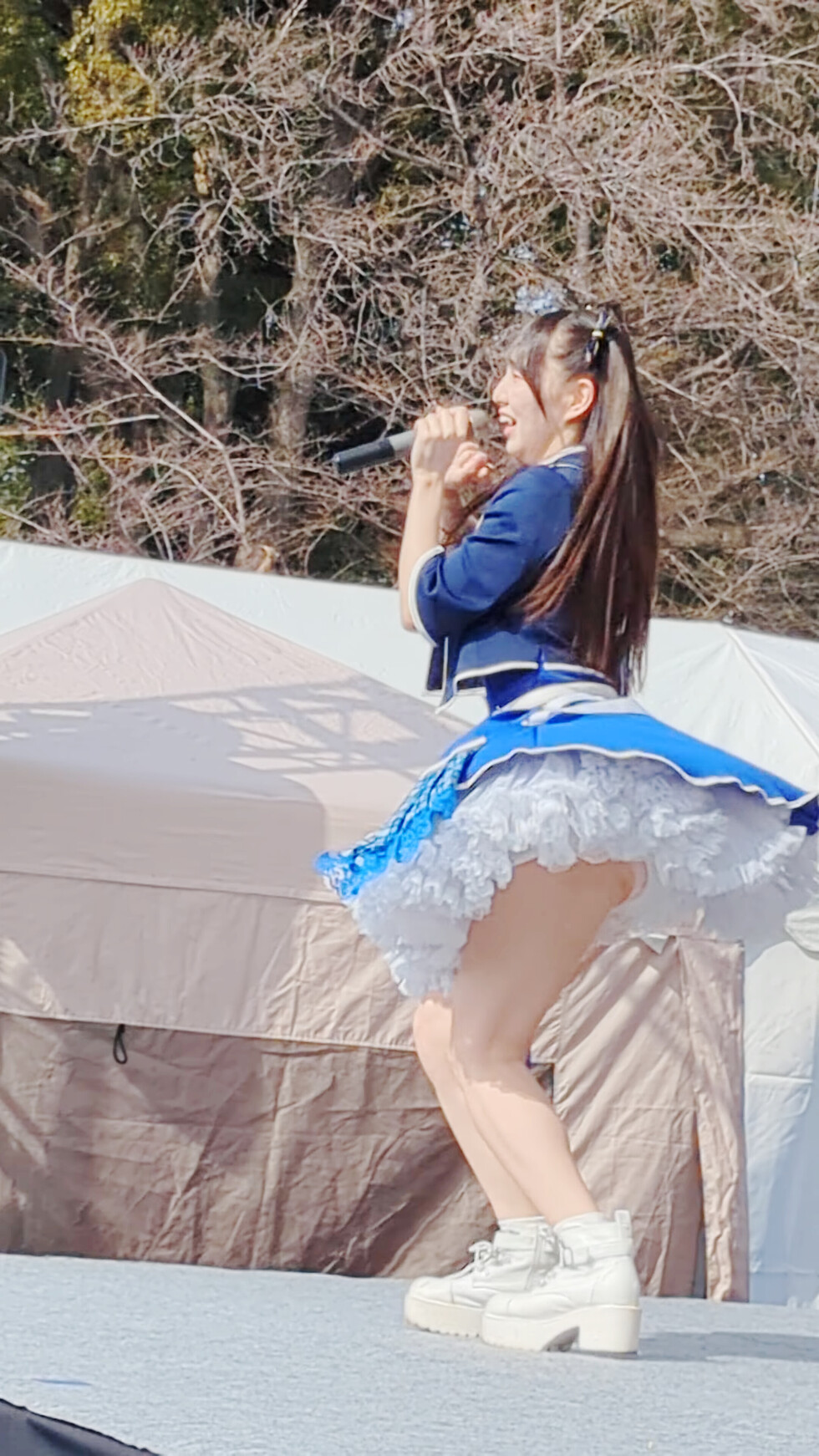 2026/02/14(土)【藍色アステリズム】④『ウエノデ.パンダ春節祭2026🐼』 @上野恩賜公園噴水前広場 特設会場⛲️ #撮影可能ライブ(動画スマホのみ) 01:08（色調編集版）