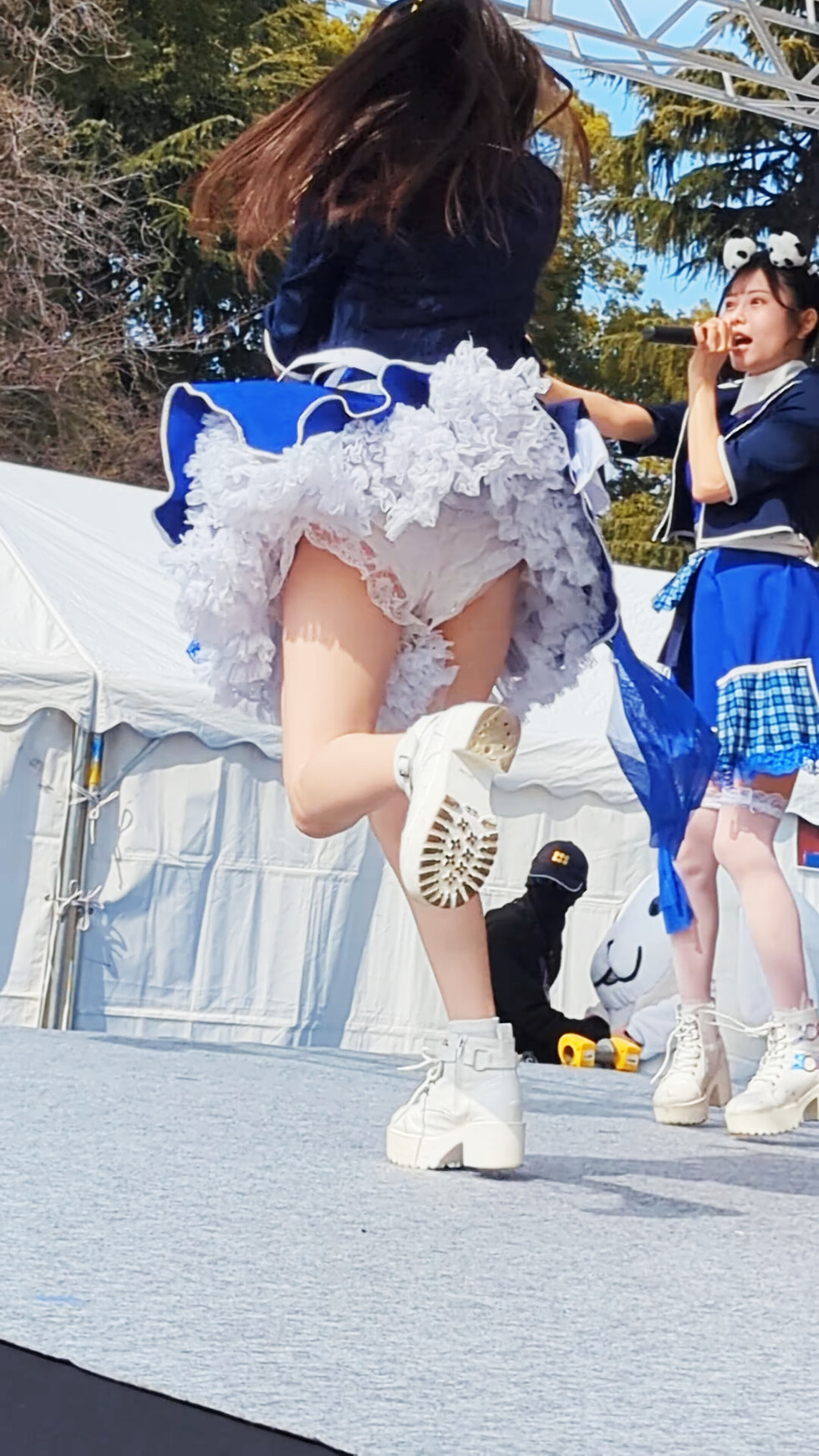 2026/02/14(土)【藍色アステリズム】④『ウエノデ.パンダ春節祭2026🐼』 @上野恩賜公園噴水前広場 特設会場⛲️ #撮影可能ライブ(動画スマホのみ) 02:30（色調編集版）
