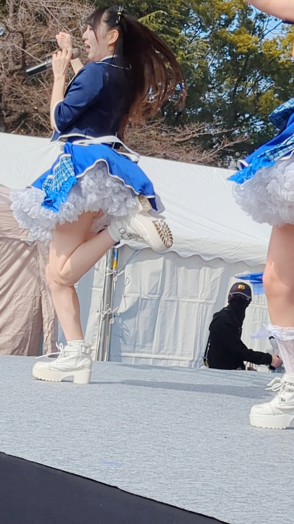 2026/02/14(土)【藍色アステリズム】④『ウエノデ.パンダ春節祭2026🐼』 @上野恩賜公園噴水前広場 特設会場⛲️ #撮影可能ライブ(動画スマホのみ) 02:31（色調編集版）