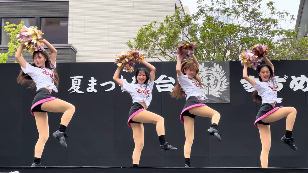 【4K】東北ゴールデンエンジェルス スペシャルクラス② 夏まつり仙台すずめ踊り 00:13