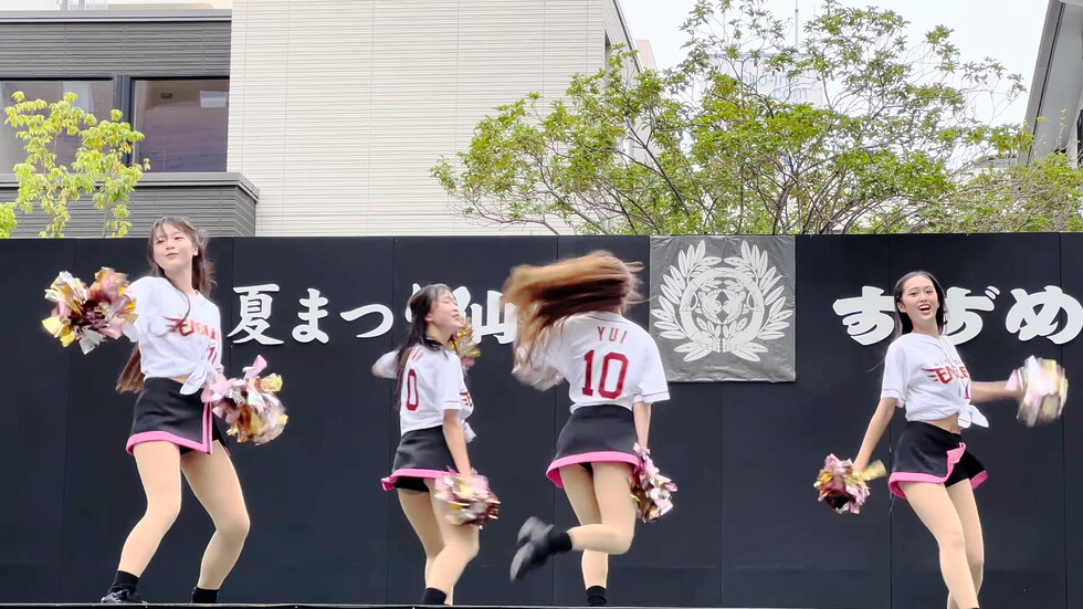 【4K】東北ゴールデンエンジェルス スペシャルクラス② 夏まつり仙台すずめ踊り 00:16（色調編集版）