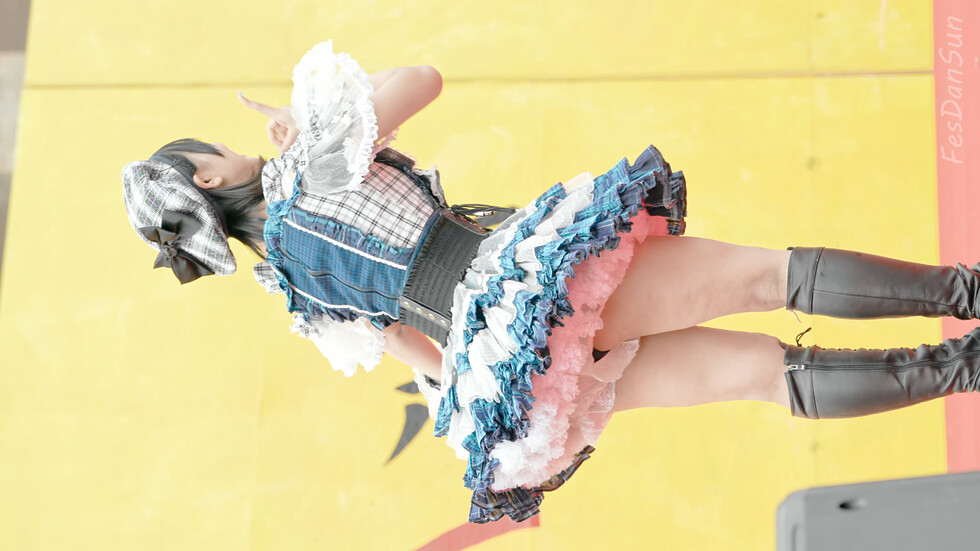 【学園祭LIVE】AI♡RARA『乙女はプリンセス！』アイドル Japanese girls Idol duo [FanCam] 00:16（色調編集版）