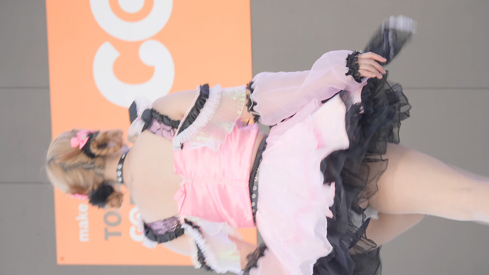 はなか ( Chimo ) FACTRON (推しカメラ 4K/60P COS⭐︎STAGE DANCE&IDOL DAY チャイモ アイドル 縦動画 ) 00:25（色調編集版）