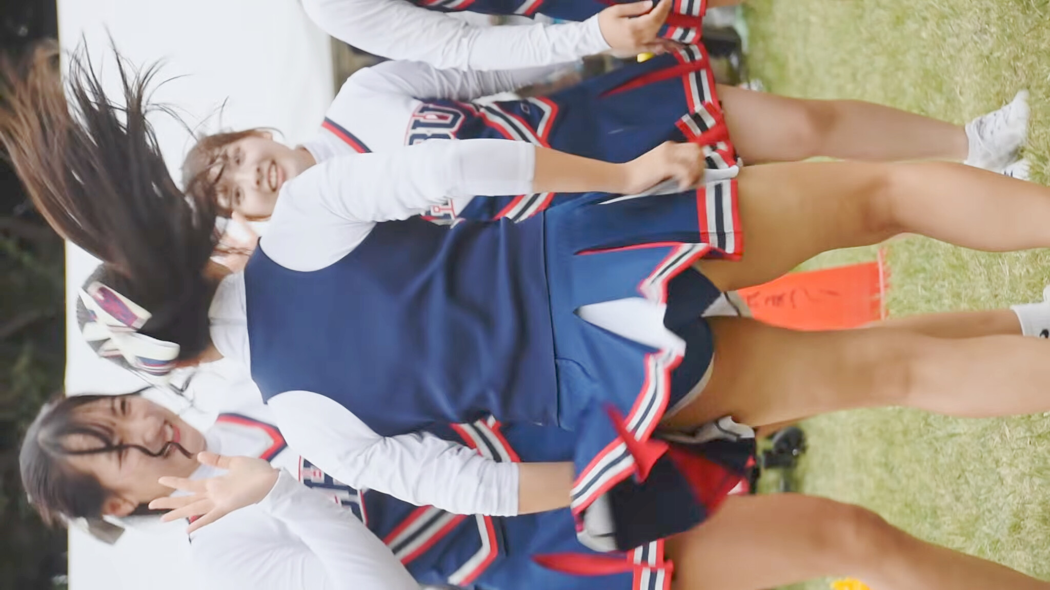 可愛いJDチアダンサー③/2ステージ目/チアリーディング/cheerleading 03:51-002（色調編集版）