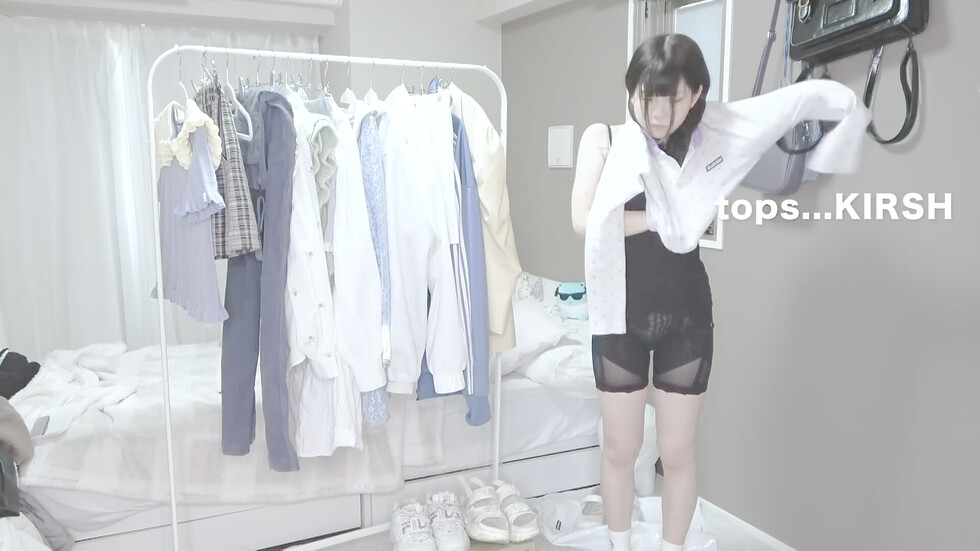 158cm48kg骨格ストレートの春服LOOKBOOK 07:20（色調編集版）